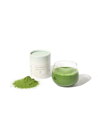 Th vert Matcha en poudre de Japanese Green Tea Co. - Th vert japonais authentique en poudre 100% naturel - Th d'origine unique - Qualit sup rieure - 1 8 oz 50 g - V g talien sans OGM sans sucr