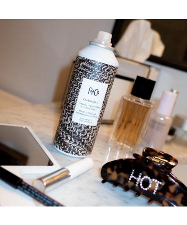 R+Co Chainmail Thermal Protection Spray | Vegan Heat Protection Flexible Hold & Silky Shine | 5 Oz - Cruelty-Free Hair Care - Buy Online on GoSupps.com