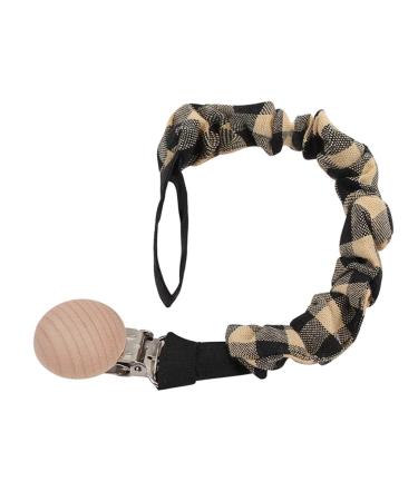 Tian-K Pacifier Chain | Handmade Cotton & Beech Wood Baby Clip | Safe Nipple Toys for Infants - Buy Online on GoSupps.com