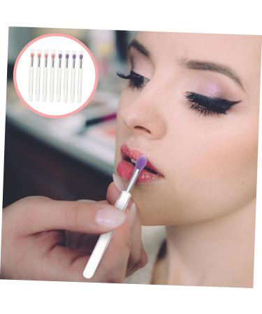 8PCS Silicone Makeup Brush Set - Eyeshadow & Lipstick Applicator | Ideal for Lip Masks & Makeup Application - Buy Online on GoSupps.com