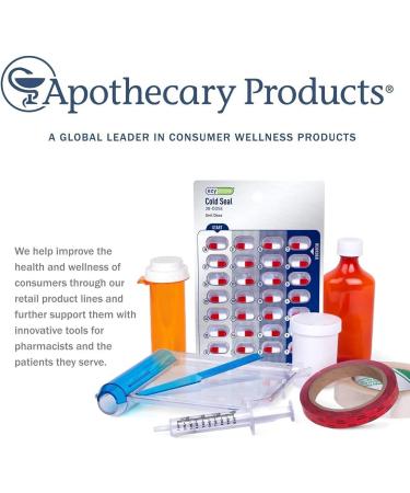 Apothecary Products Pill Tray & Spatula Set | Clear Tablet Organizer for Medicine & Vitamins | Right-Handed | 2 Count - Buy Online on GoSupps.com