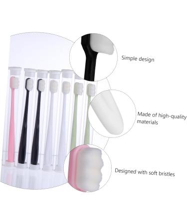Tovinanna Extra Soft Toothbrush - 8st Physiotherapy Sport Shoulder Design for Adults & Children | Optimal Oral Care & Gentle Cleaning - Buy Online on GoSupps.com