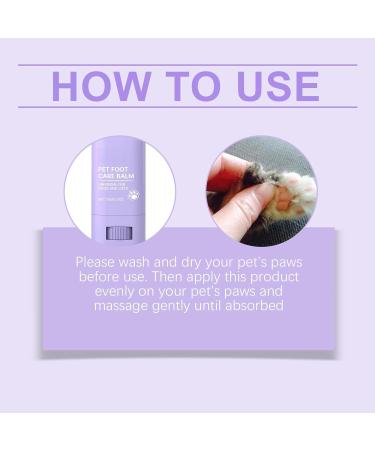 Dog Paw Soothing Balm 15g Moisturizing Cream for Cracked Paws Butter Cream Anti-Leak Cat Lotion Dog Paw Padding Lotion - Buy Online on GoSupps.com