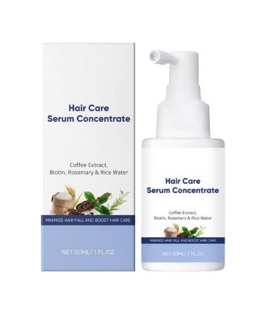Concentr capillaire R duit la chute des cheveux fortifie les racines formul avec un complexe de caf ine et de la biotine spray micronis pour des cheveux plus pais 30 ml