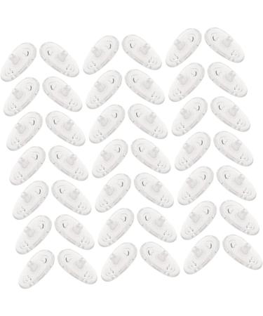 Healeved 40 Pairs Screw Glasses Nose Pads - Non-Slip Silicone Protection for Glasses - Comfort & Stability Bridge Pad Kits - Buy Online on GoSupps.com