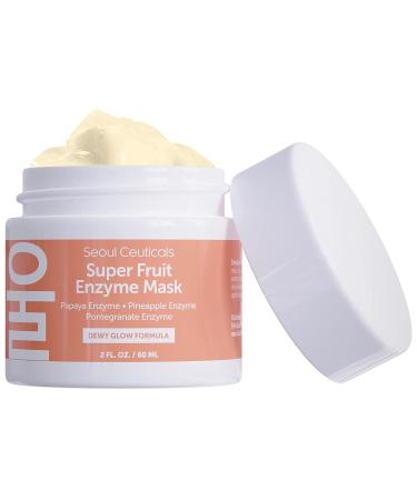 Korean Fruit Enzyme Mask - Brightening K Beauty Face Mask 2oz - Buy Online on GoSupps.com