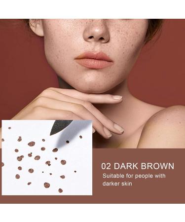 TENP Waterproof Freckle Pen Freckle Pen Natural Lifelike Long Lasting For Effortless Sunkissed Look for Women Girl Boys02dark brown - Buy Online on GoSupps.com