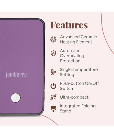 Jamberry Home Manicure Small Purple Nail Wraps - Easy DIY Nail Art - Buy Online on GoSupps.com
