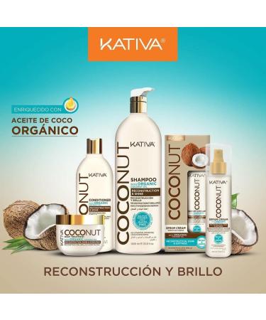 Coconut Reconstruction Serum Cream 200 Ml - Buy Online on GoSupps.com