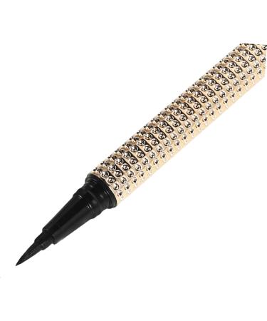 FOYTOKI Eyeliner Eye Pencil Liner Eye Liner Pen Women Makeup Tool Liquid Eye Liner Plastic Golden - Buy Online on GoSupps.com