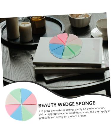 POPETPOP 12 Sets Triangular Sponge Puff White Foundation Wedge Shape Makeup Sponge Women Sponge Puff Sponge Makeup Sponge Triangle Puffs for Face Powder Girls Miss Cosmetic Emulsion - Buy Online on GoSupps.com