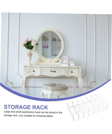 Beavorty 3pcs Storage Rack Drawer Divider Vanity Storage Organizer Cosmetic Rack Eye Shadow Facial Mask - Buy Online on GoSupps.com