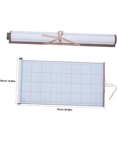 Anneome Water Convenient Painting Tool Drawing Writing Chinese Reusable Household Mat Cloth for Practice Silver 75.00X38.00X0.10CM - Buy Online on GoSupps.com