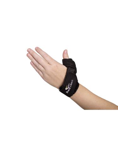 Mini Thumb Spica for Arthritis & DeQuervain Tenosynovitis Treatment-Stabilize CMC, MCP Joints Carpal Tunnel, Sprains, & Trigger Pain Relief by Brace Direct Small