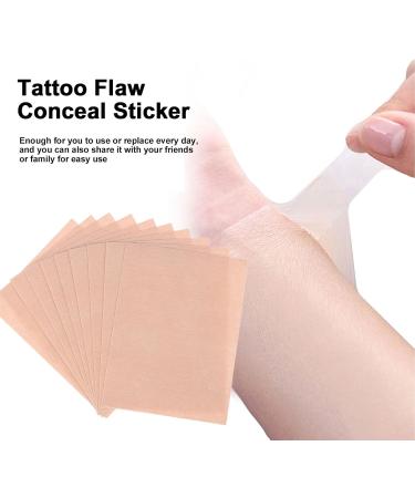 Scar Cover up Tape | Scar Concealing Tape - Long Lasting Scar Concealing Tape Skin Invisible Concealer Sticker Invisible Flaw Conceal Sticker for Hide Skin Spots Skin Color - Buy Online on GoSupps.com