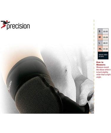 Buy Precision Training Neoprene Padded Elbow Support X-Large - Black/Red | International Shipping Available - Buy Online on GoSupps.com