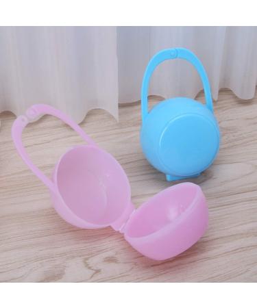 GLASSNOBLE Portable Nipple Holder for Boys & Girls - Stylish Pink | International Shipping Available - Buy Online on GoSupps.com