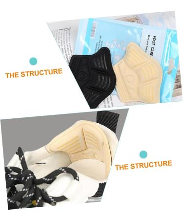 Buy NOLITOY Anti-Drop Heel Half Size Pads - Non-Slip Sneaker Cushion Inserts for Women | Breathable Silicone & Sponge Technology - Buy Online on GoSupps.com