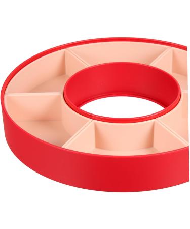 PRETYZOOM with Lid Lids Food Storage Organizer Snack Chinese Wedding Pallet Candy Fruit Dried Appetizer - Buy Online on GoSupps.com