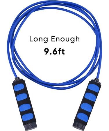 HITOP Adjustable Jump Rope for Kids & Adults - Blue | Sport Fitness Workout Toy for Christmas Stocking Stuffers - Buy Online on GoSupps.com