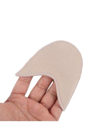 Professional Ballet Dance Toe Pad Foot Protection Toe Thongs Silicone Gel Forefoot Pads Shoes Insoles Insert Pointe Shoes (Short  Flesh) Short Flesh