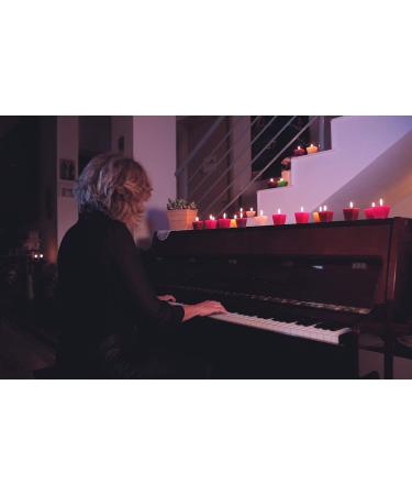 All2shop Scented Votive Candles Set - 18 Pure Fragrances for Relaxation & Aromatherapy - Buy Online on GoSupps.com