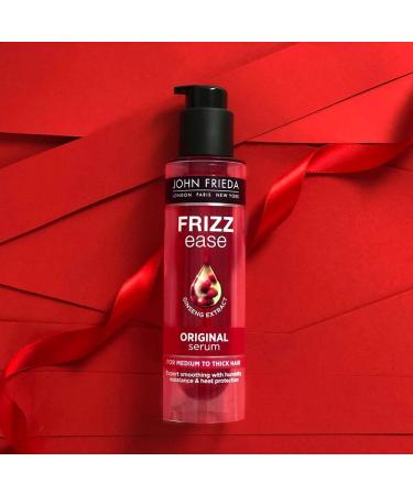 John Frieda Frizz Ease Ginseng Extract Serum 50ml - Control Frizz Smooth Hair | Fast International Shipping - Buy Online on GoSupps.com
