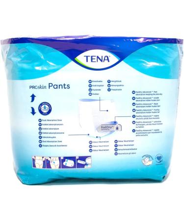 Tena Pants Plus Classic Medium (80-110 cm) | Pack of 14 | Best Comfort & Discreet Protection for Adults - International Shipping Available - Buy Online on GoSupps.com