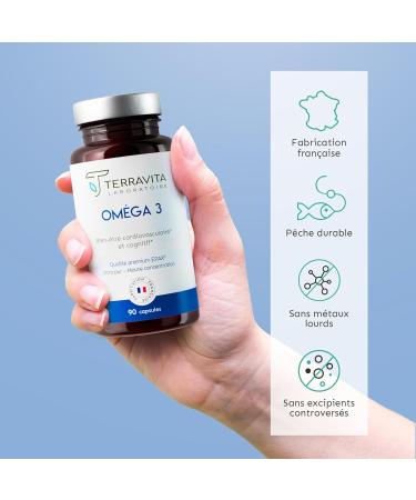 Omega 3 EPAX | Ultra Pure Small Fish Oil | XO Patented Purification Process | High Concentration EPA and DHA with TOTOX inf. to 3 | Sustainable Peach | 90 Softgels | Terravita - Buy Online on GoSupps.com
