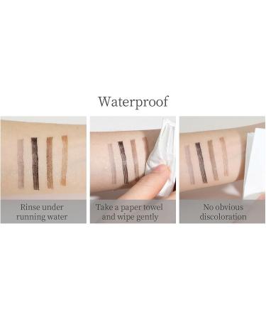  Raxove Eyebrow Filler - Rainproof liquid eyebrow pencil the 4-point makeup pencil creates a natural and accurate look of eyebrows in sparse areas Raxove - Buy Online on GoSupps.com