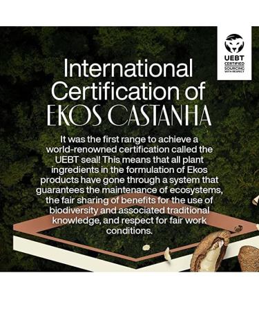 natura Ekos Castanha Frescor Eau de Toilette - Long Lasting with Notes of Citrus Florals Brazil Nut & Musk - Floral & Citrus Women s Perfume 150 ml Nutty - Buy Online on GoSupps.com