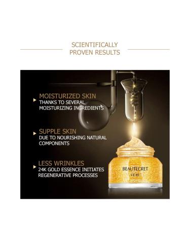 VENZEN Beautecret Cream with Golden Niacinamide & Hyaluronic Acid - Acne Repair & Moisturizing for Dry Skin - 50g/1.76oz - Buy Online on GoSupps.com