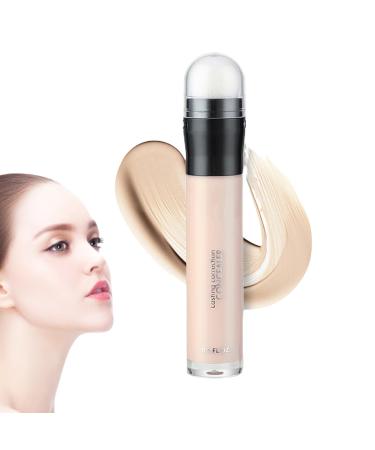 Under Eye Concealer - Face Makeup for All Skin Types, Dark Circles Concealer, Brightening Eye Concealer, Lightweight & Highly Pigmented Concealer with Wobblo Head