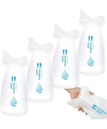 Travel Urinal Bag Mini Unisex Temporary Toilet | Travel Urinal Toilet for Men Pregnant Women Children and Patients Coatuiyo - Buy Online on GoSupps.com