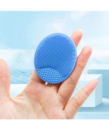 Baby Bath Brush & Sponge Set for Cradle Cap | Soft Sensory Scrubber & Essential Baby Care Kit for Dry Skin (Blue/Green/Orange) - Buy Online on GoSupps.com