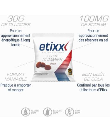 ETIXX SPORT GUMS Cola flavor - Buy Online on GoSupps.com