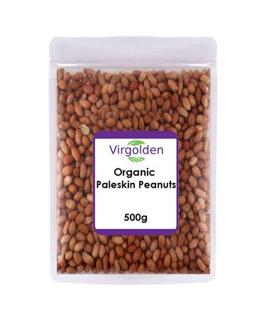 Organic Paleskin Peanuts 500g by Virgolden Organic