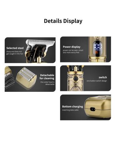 Professional 3 in 1 Hair Clipper Set - Electric Shaver & Grooming Kit for Men | Foil Shaver & Ear/Nose Trimmer - Ideal for Hair Cutting & Grooming - Buy Online on GoSupps.com