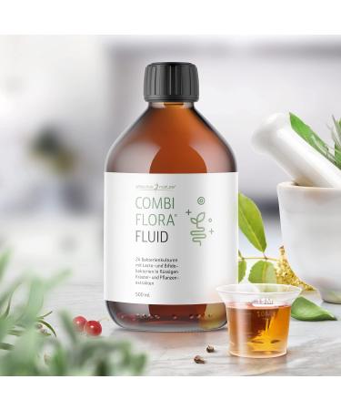 Combi Flora Fluid - 500ml Liquid Probiotics & Herbal Mix | 100% Natural Ingredients | Effective Nature - International Shipping Available - Buy Online on GoSupps.com