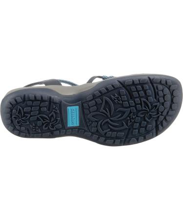 Skechers Women's Reggae Slim-Skech Appeal Z-Gore Slingback Sandal - 39 EU Navy | Comfortable & Stylish Sandals for All-Day Wear - Buy Online on GoSupps.com