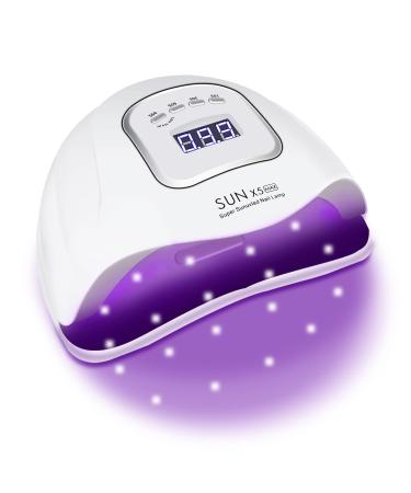 LAVAED UV Nail Lamp UV Light for Gel Nails Nail UV Lamp Gel Nail Lamp Professional Fast Curing Light UV Nail Light with 4 Timer Setting Auto Sensor LED Smart Gel Nail UV Light for Gel Polish
