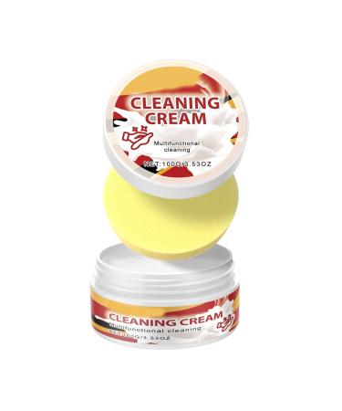 Multifunctional Efficient Kitchen Oil Cleaner Easy Grease Removal Solution Oven Cleaner 100g Kitchen Grease Removers Kitchen Oil Cleaner 1 set