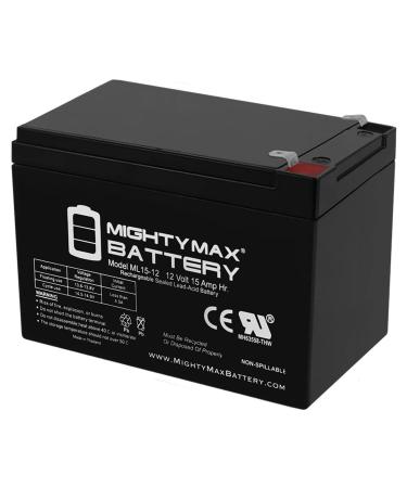 12V 15AH F2 Replacement Battery for Peg Perego Gator HPX