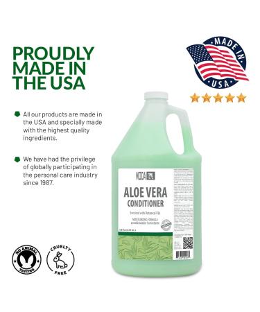 MODA Moisturizing Conditioner for All Hair Types - 128 Oz Aloe Vera Formula | Strengthens Moisturizes & Adds Volume | Professional Hair Care that Restores Color & Shine - Buy Online on GoSupps.com