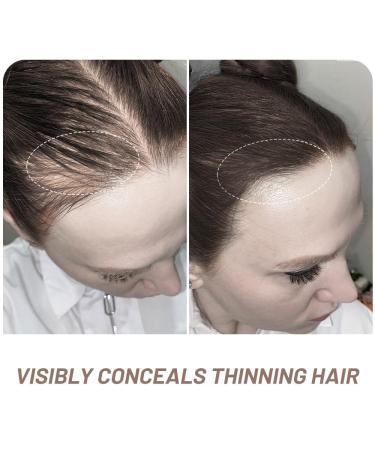 Hairline Powder for Women - Instant Gray Root Cover Up Stain-Proof & Windproof Brown 0.14 Oz - Compact Puff & Mirror Included - Buy Online on GoSupps.com
