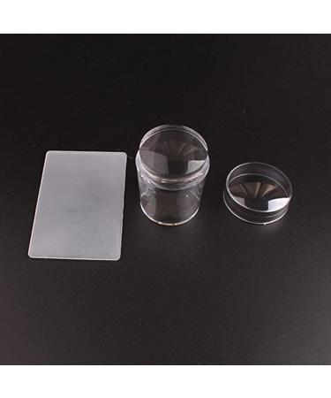 Premium Nail Art Sticker Set for Women - Party Decor & Silicone Stamp Tool - Blue | DIY Home Nail Design - Buy Online on GoSupps.com