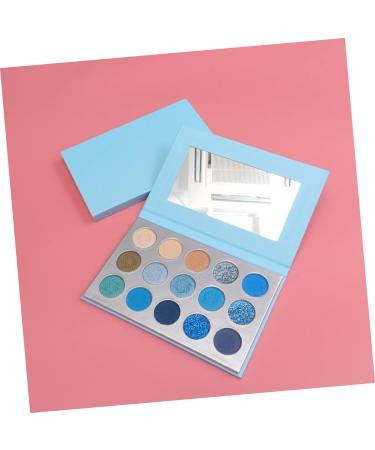 FOMIYES 15 Naked Eyeshadow Palette Makeup Eyeshadow Makeup Palette Eye Shadow Shimmer Matte Miss 1 count (Pack of 1) Blue - Buy Online on GoSupps.com