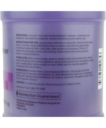 McKesson Perineal Wash No-Rinse Cleanser 1 Gallon Refill Bottle - Peri Wash Skin Cleaner (Formerly REPARA brand) | # 53-28011 - Buy Online on GoSupps.com