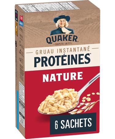 Quaker High Protein Regular Instant Oatmeal 6 Packets - Buy Online on GoSupps.com
