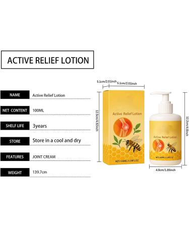  Generisch Massage cream for joints - 100 ml - Non-greasy moisturizing cream - Nourishing lotion for back neck body feet legs knees hands - Daily care - Buy Online on GoSupps.com